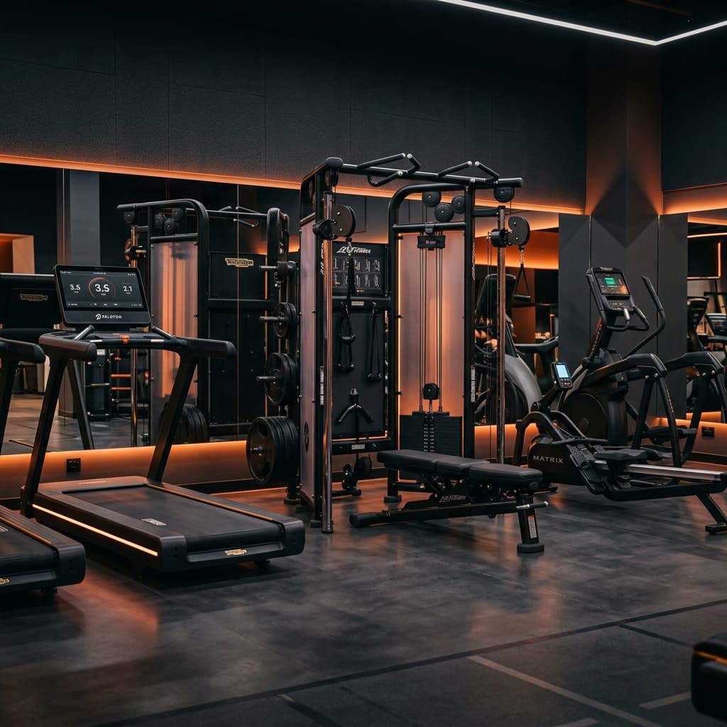 Premium Gym Equipment Showcase